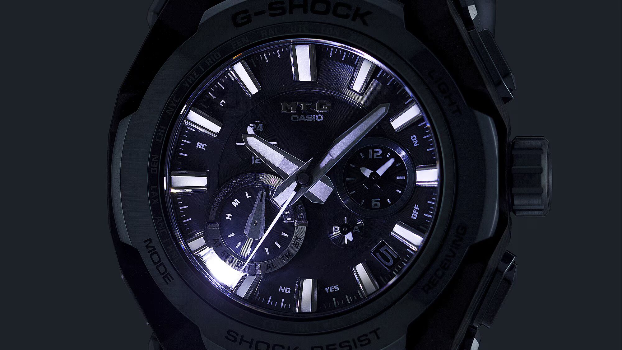 G-Shock MTG Carbon Hybrid Herrenuhr MTG-B4000B-1A2ER