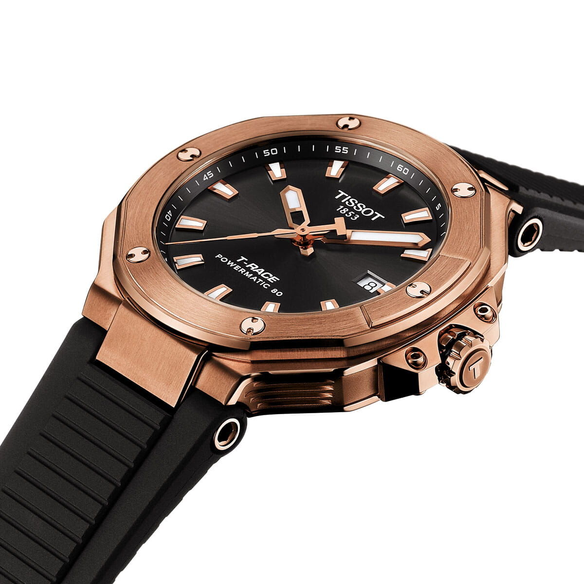 Tissot T-Race Powermatic 80 Roségold Herrenuhr T141.807.37.051.00