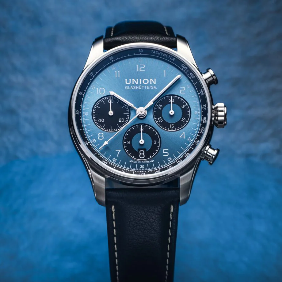 Union Glashütte Belisar Chronograph 40mm, Automatik Herrenuhr D009.227.16.042.00