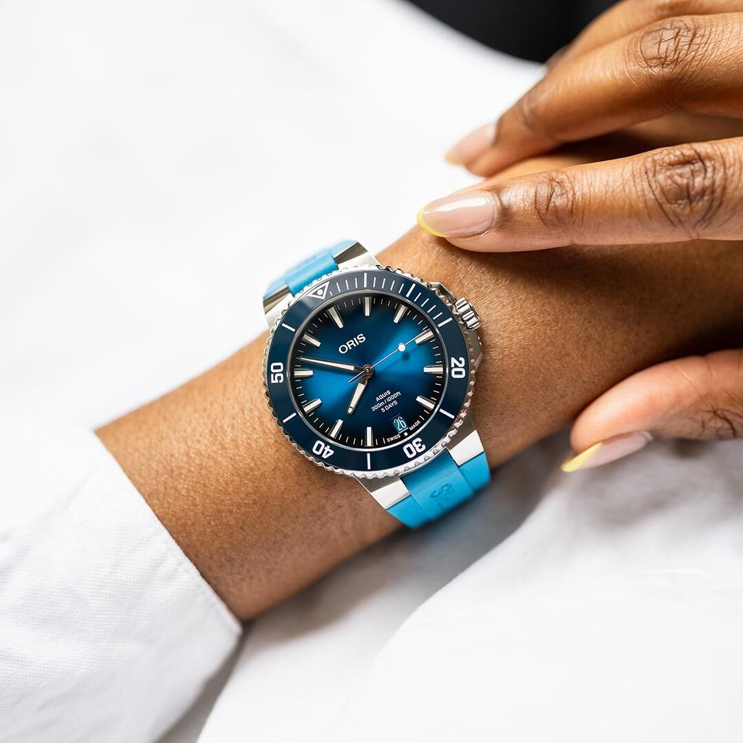 Oris men's watch Aquis 01 400 7790 4135-07 4 23 45EB Oris men's watch Aquis 01 400 7790 4135-07 4 23 45EB
