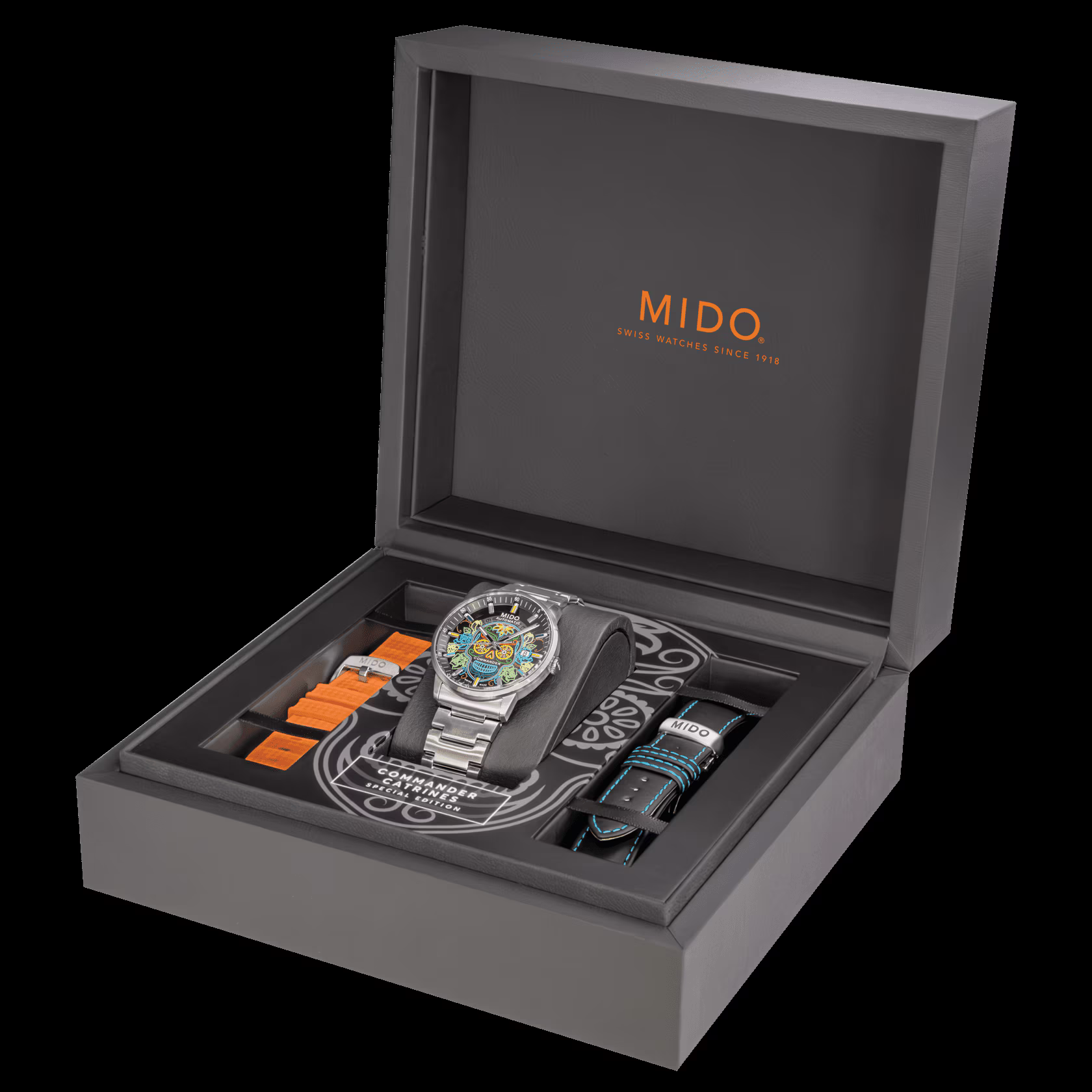 Mido Commander Gradient Catrines Special Edition Herrenuhr M021.407.11.411.04
