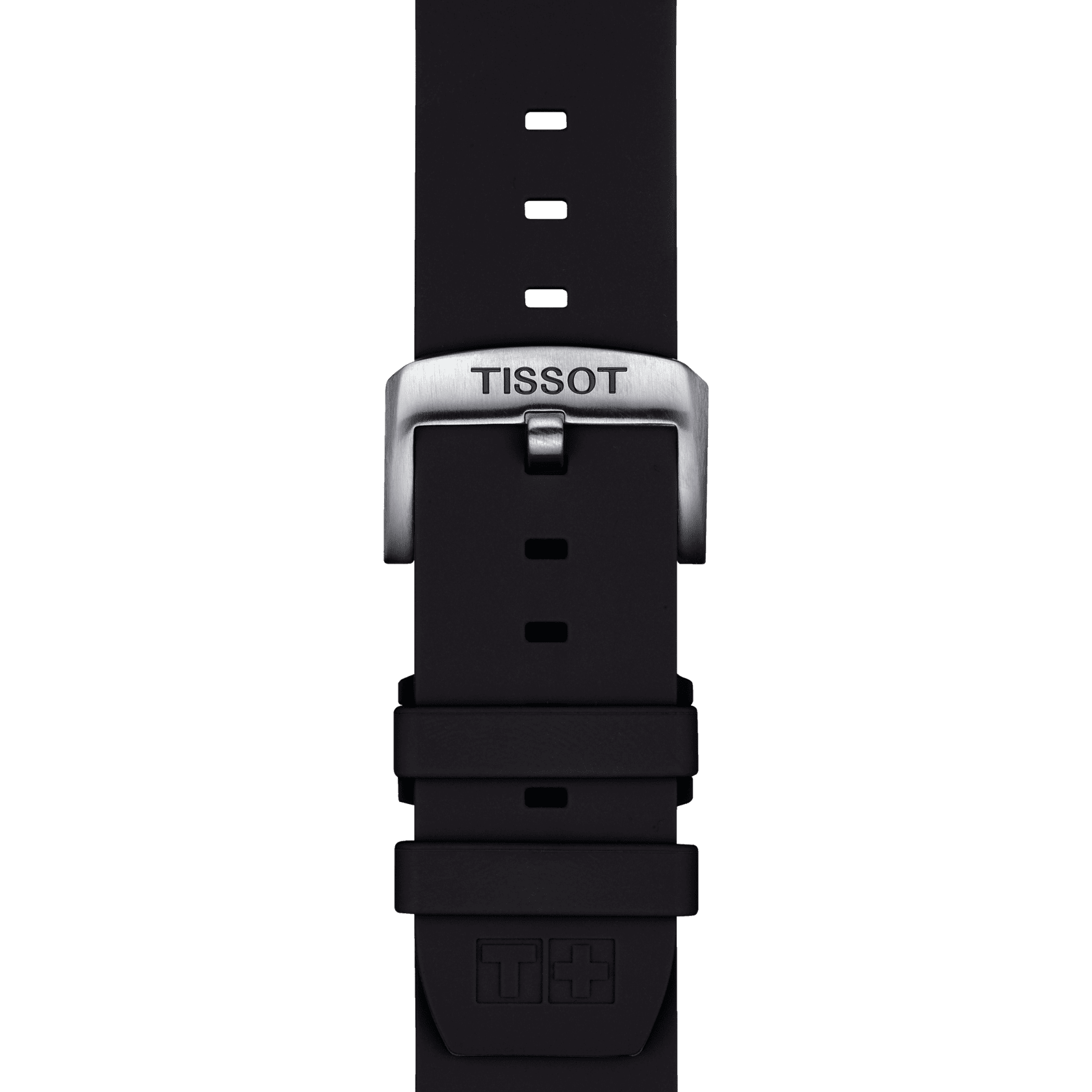 Tissot replacement silicone strap black