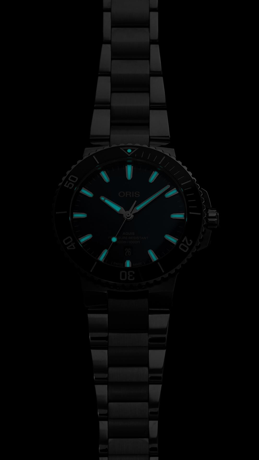 Oris Aquis Date Automatik Unisexuhr , 01 733 7789 4135-07 8 23 04PEB