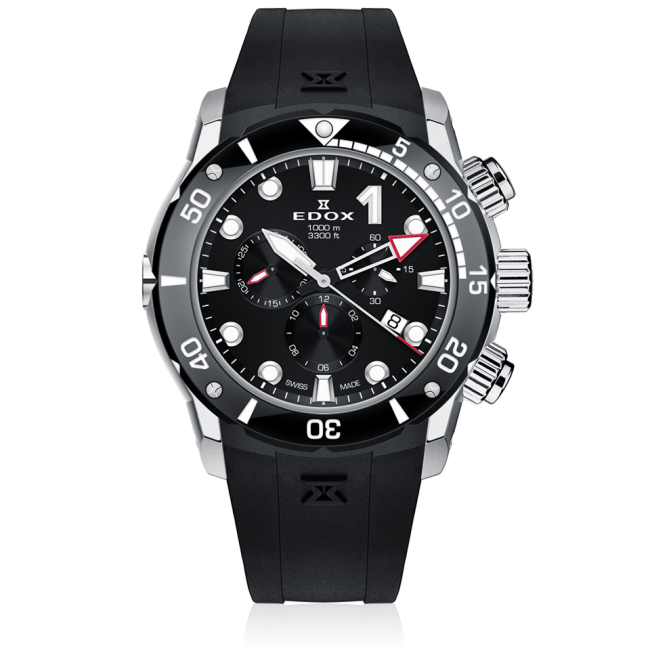 10242-tin-nin Edox CO-1 Chronograph Men's Watch 10242 TIN NIN