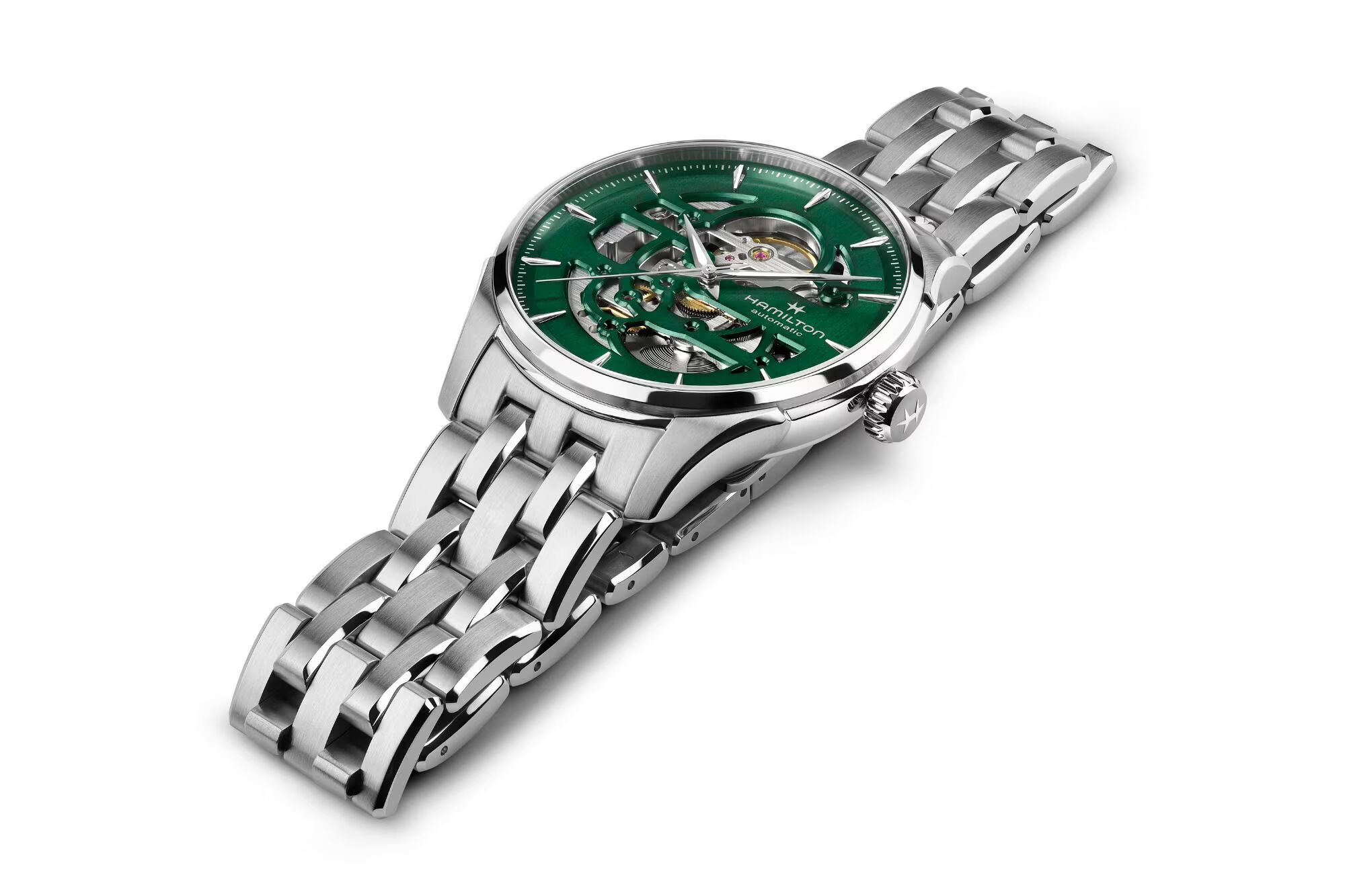 Hamilton Jazzmaster Skeleton 40mm Men's Watch H42535160 Hamilton Jazzmaster Skeleton 40mm Men's Watch H42535160