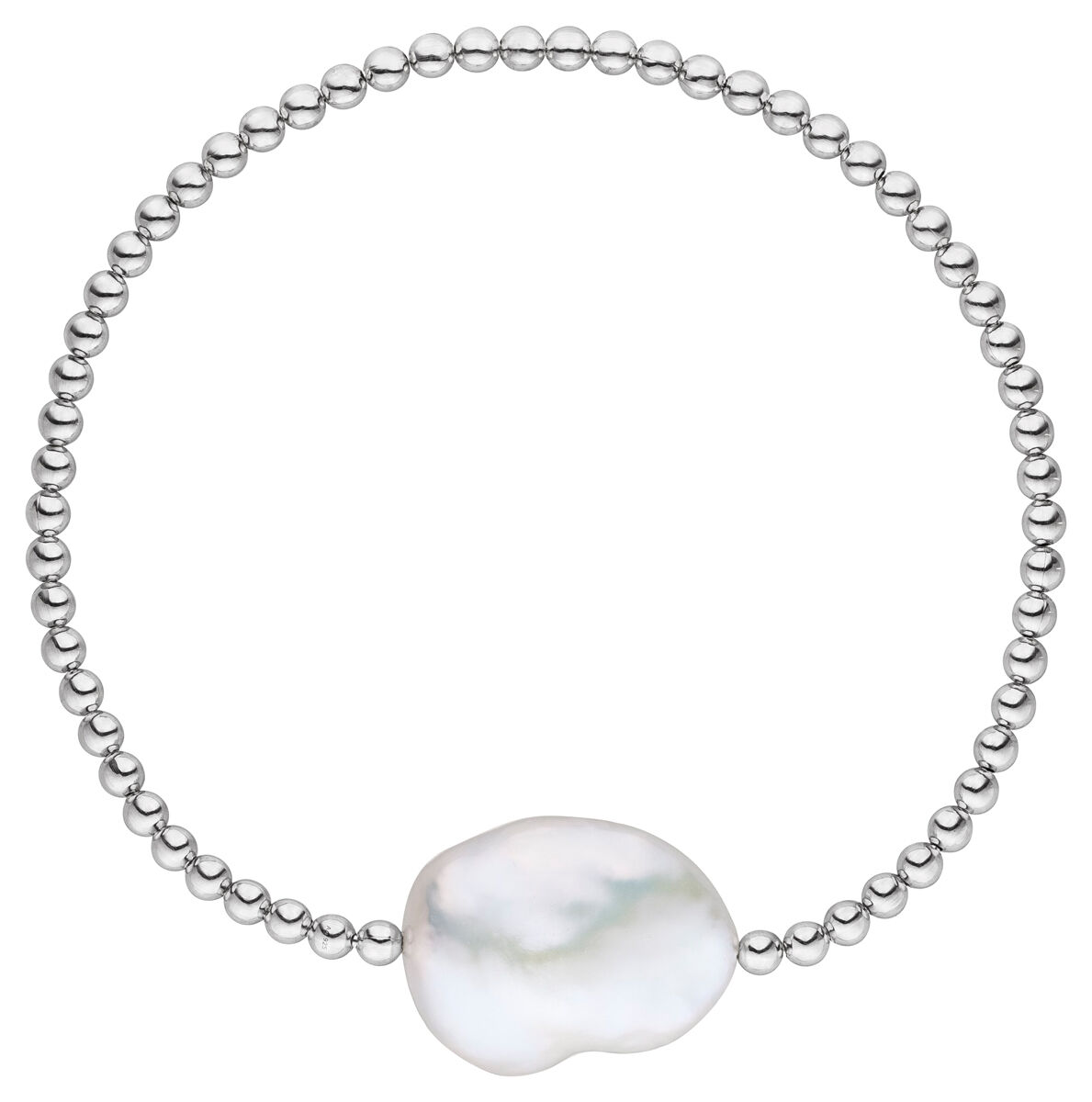 F20 Adriana Armband mit Süßwasserperle barock weiß F20