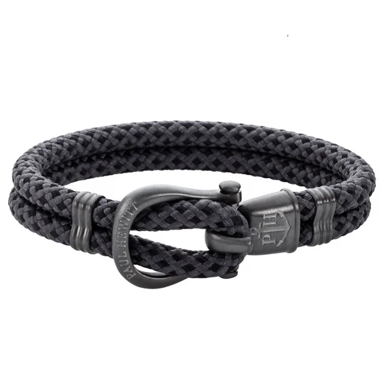 Paul Hewitt Herrenarmband Phinity Nylon PH-SH-N-GM-BG-L