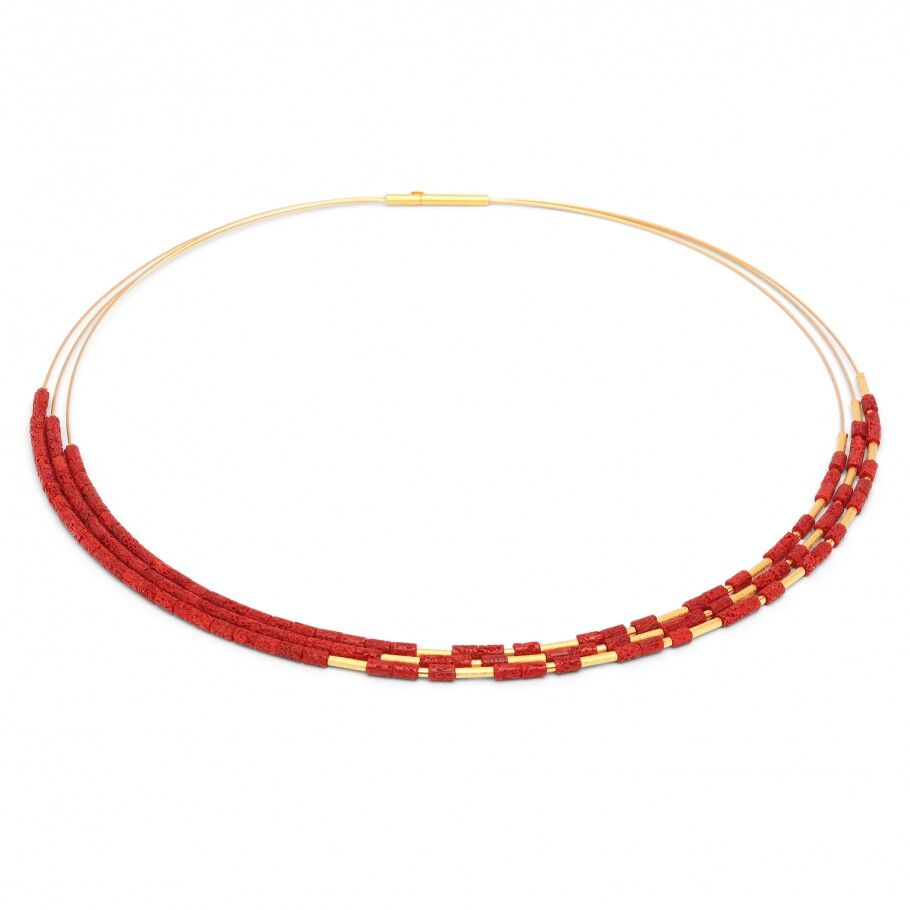 Bernd Wolf Clia necklace root coral 85231296-043