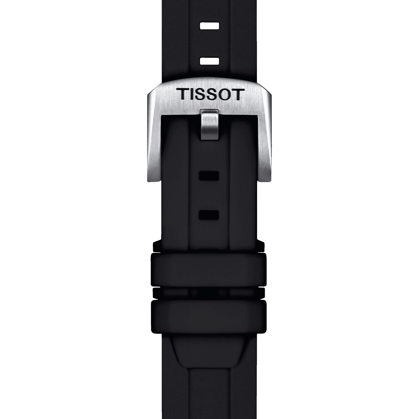 Tissot replacement silicone strap black