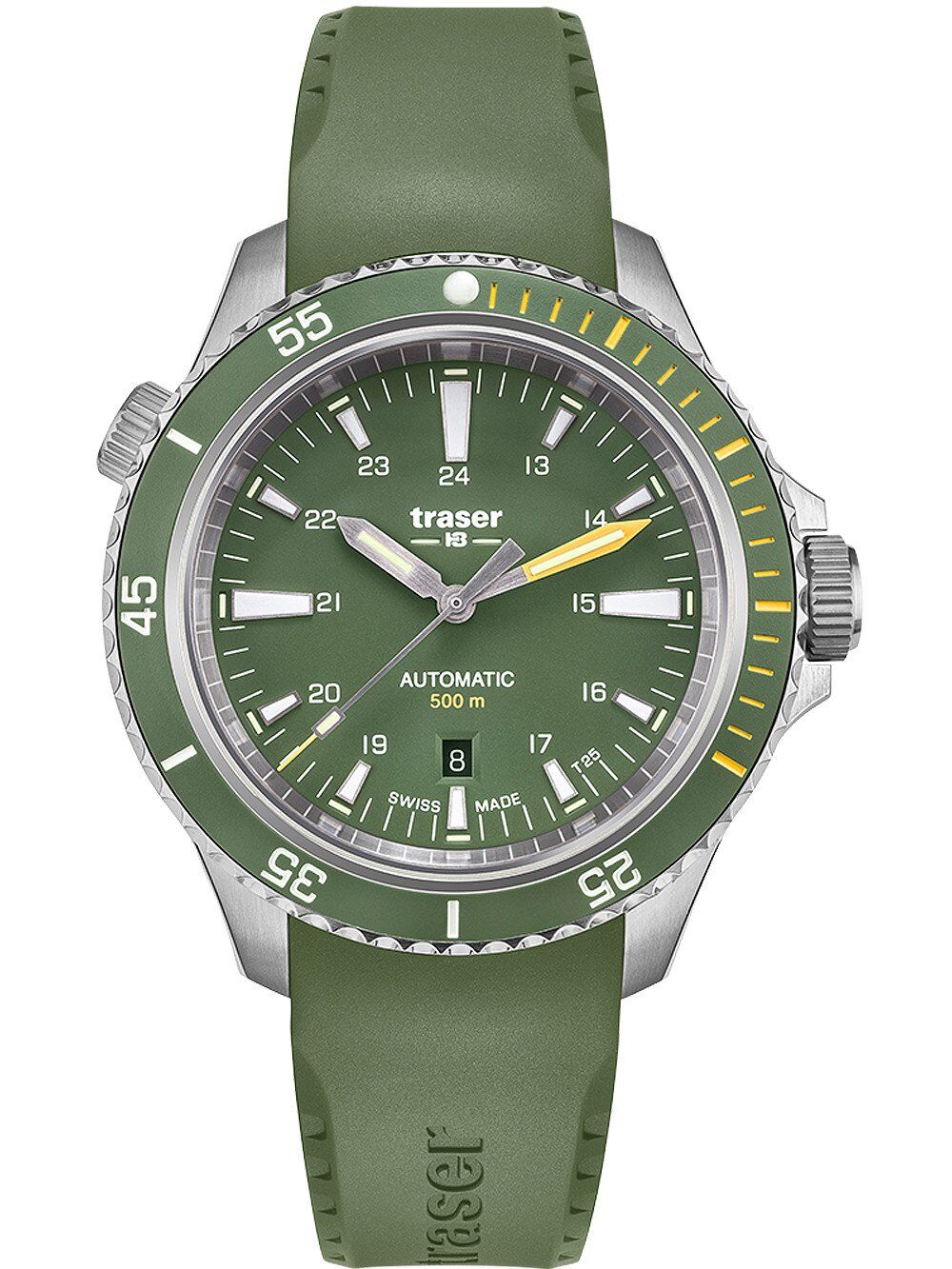 Traser H3 P67 DiverAut Green Herrenuhr 110327