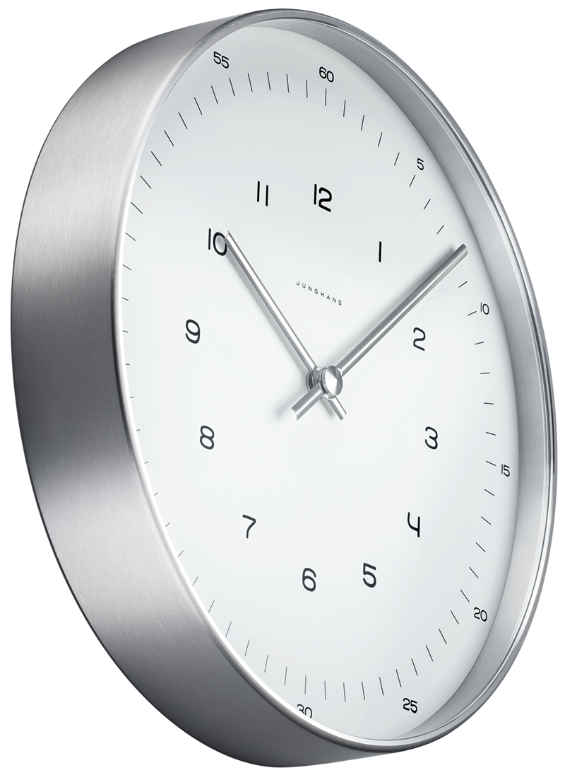 367_6047-00_beauty_rechts JUNGHANS max bill wall clock quartz 0367/6047.00