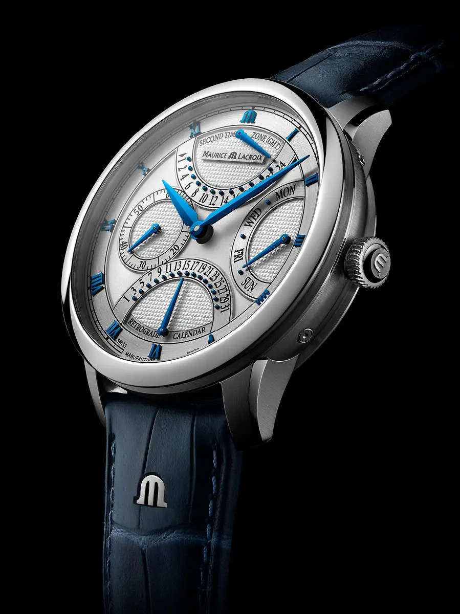 Maurice Lacroix Masterpiece Triple Retrograde Herrenuhr MP6538-SS001-110-1