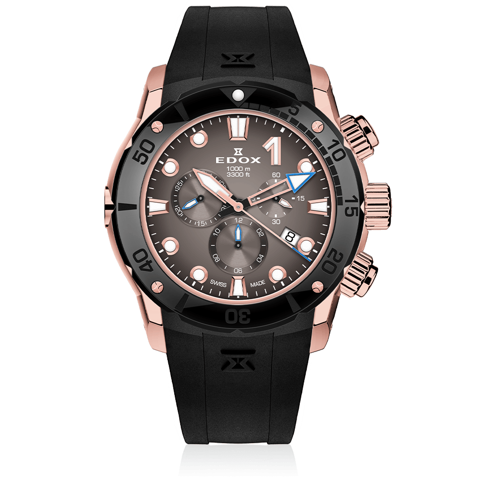 Edox CO-01 Herrenuhr 10242-TINRCA-BRDR