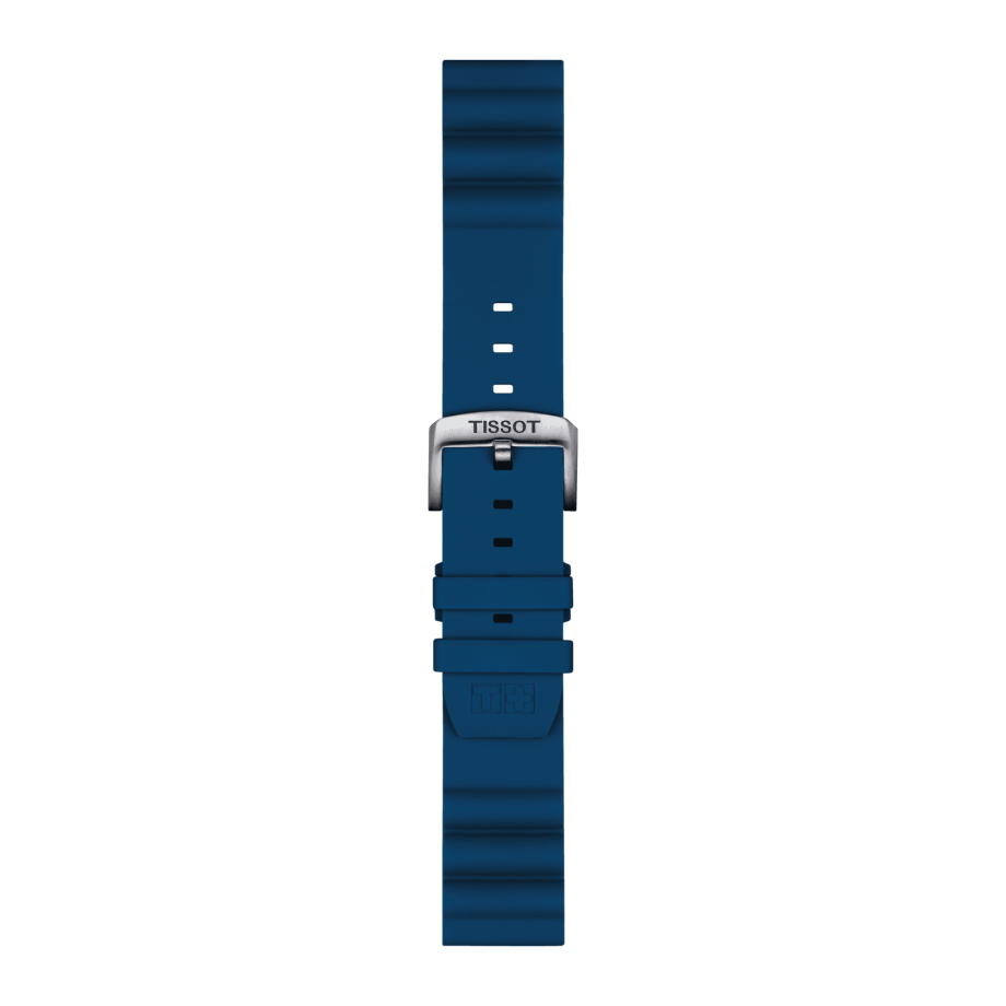 Tissot Ersatzarmband Silikon blau