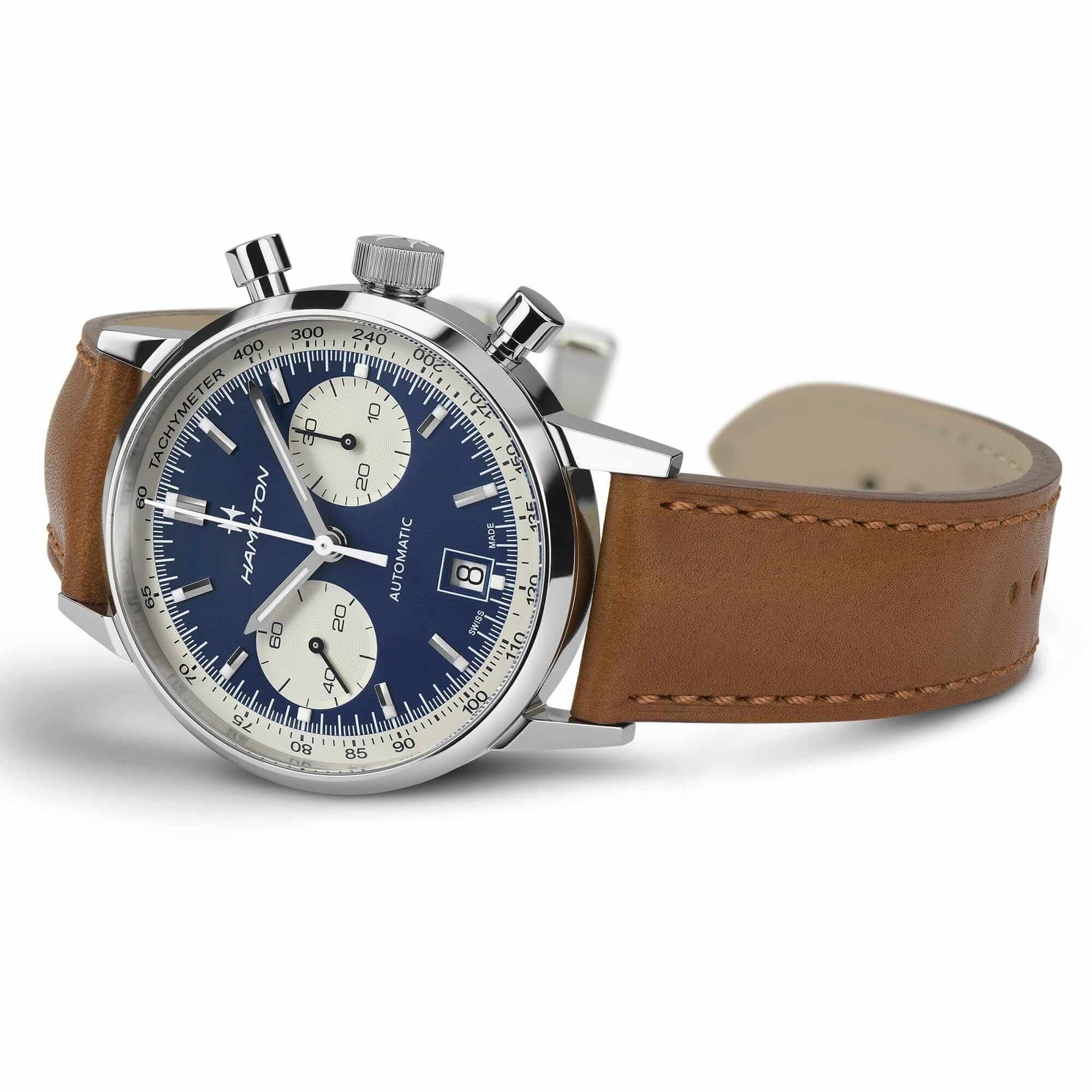 Hamilton Intra-Matic Automatic Chrono H38416541 Men's Watch