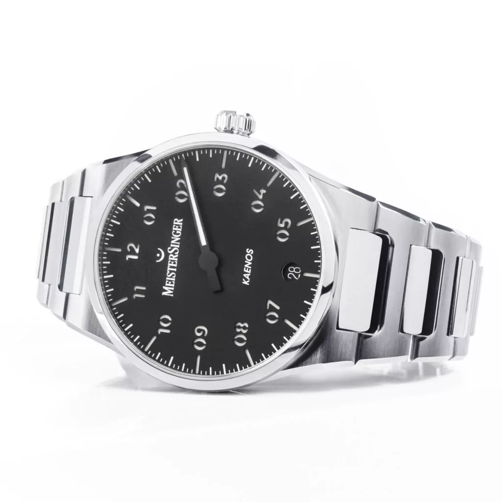 Meister Singer Kaenos, Automatikwerk, Schwarz Herrenuhr KS902