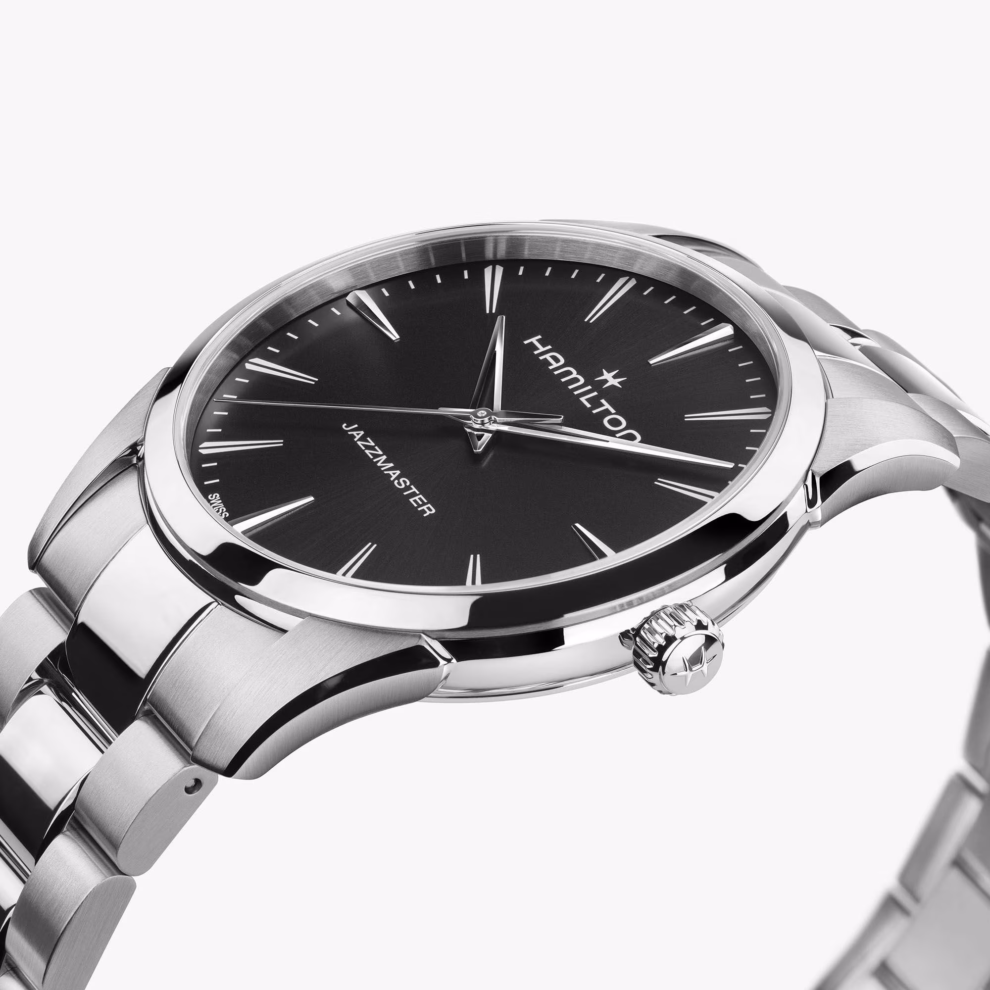 Hamilton Jazzmaster Quartz Schwarz Herrenuhr H32461131