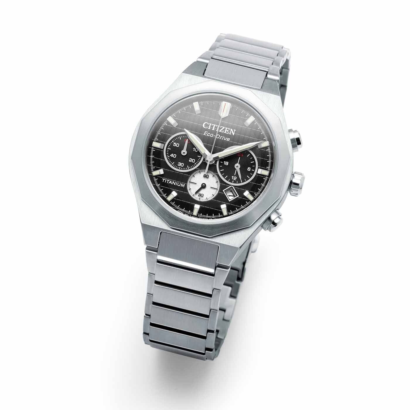 Citizen Zenshin Senkei Super Titanium™ Chronograph with Eco-Drive Men's Watch CA4690-51E Citizen Zenshin Senkei Super Titanium™ Chronograph with Eco-Drive Men's Watch CA4690-51E