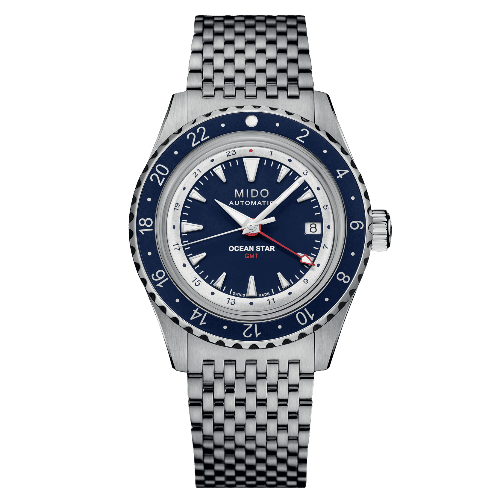 Mido Ocean Star GMT Automatic Men's Watch M026.829.18.041.00 Mido Ocean Star GMT Automatic Men's Watch M026.829.18.041.00