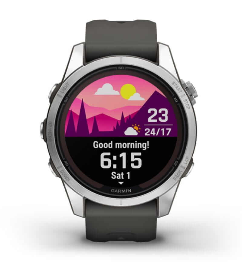 Garmin fenix 7S Pro Solar Graphite/Stainless Steel 010-02776-01