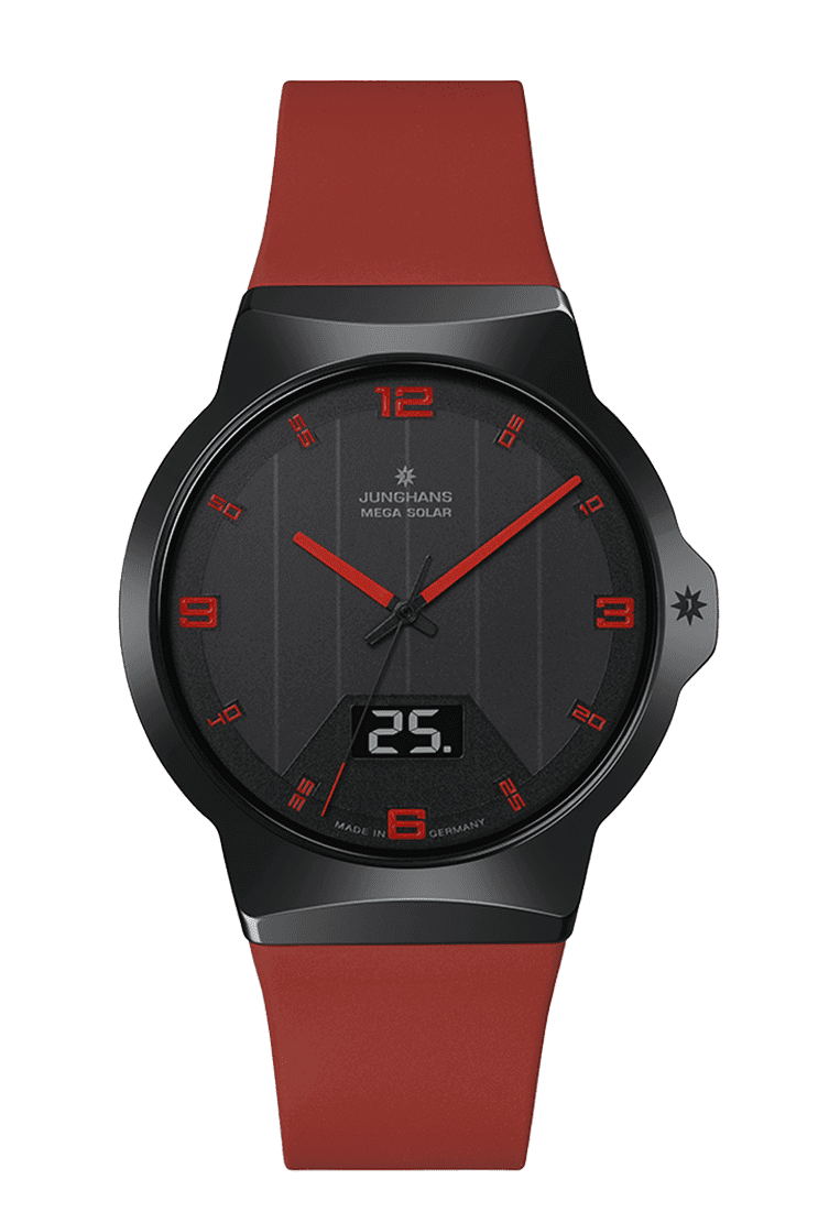 b633f7ed0384ae9b00c47074f2845503 JUNGHANS Force Mega Solar Herrenuhr 18/1402.00