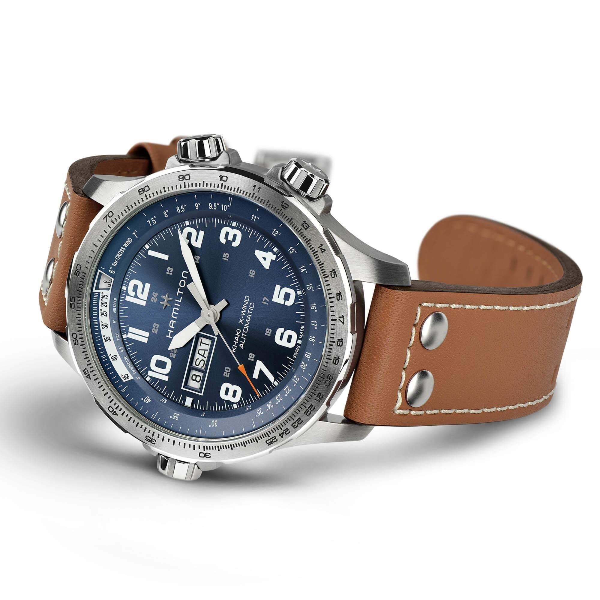 Hamilton Khaki X-Wind Day Date Automatik H77765541 Herrenuhr