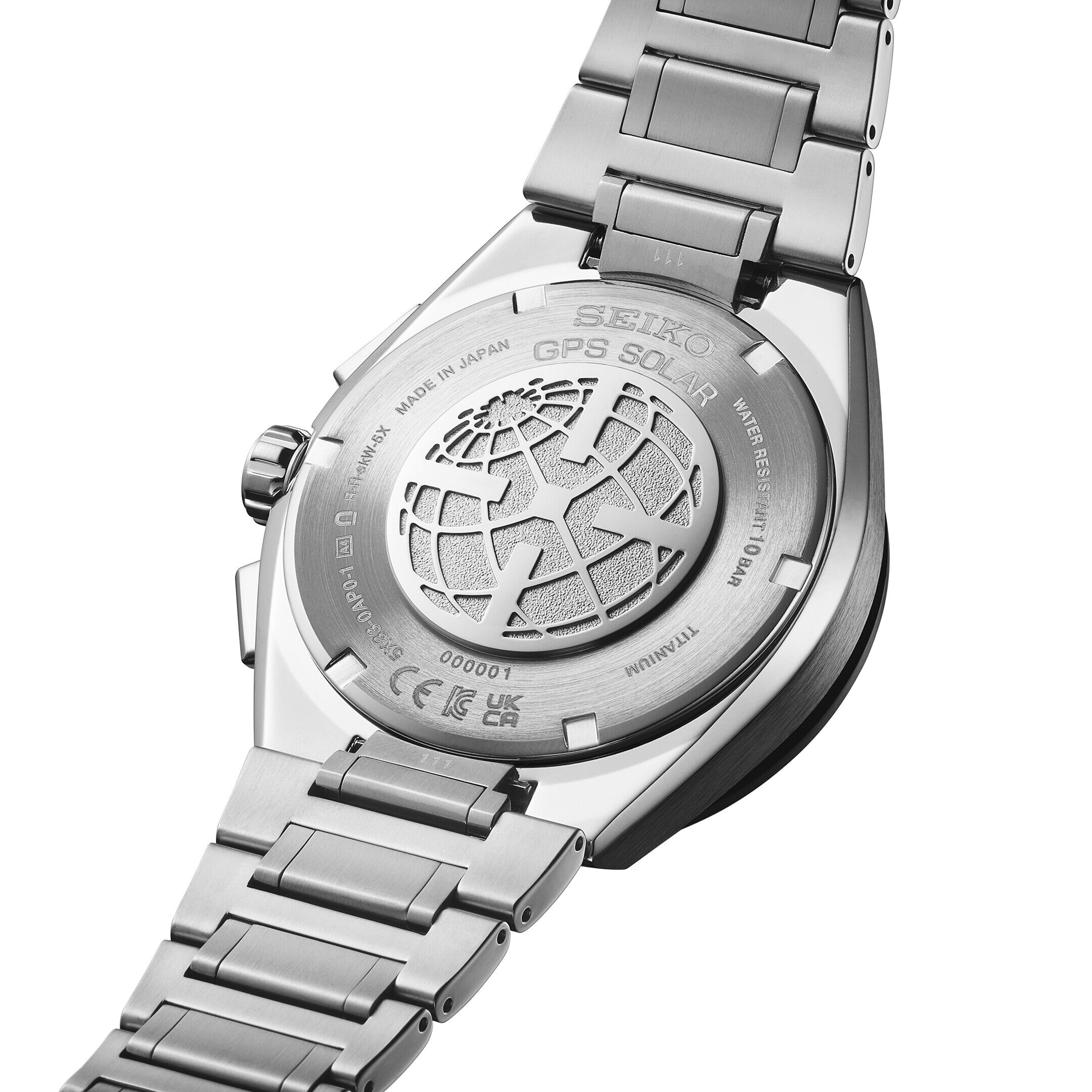 Seiko Seiko Astron GPS Solar Dual Time Chronograph Men's Watch SSH151J1 Seiko Seiko Astron GPS Solar Dual Time Chronograph Men's Watch SSH151J1