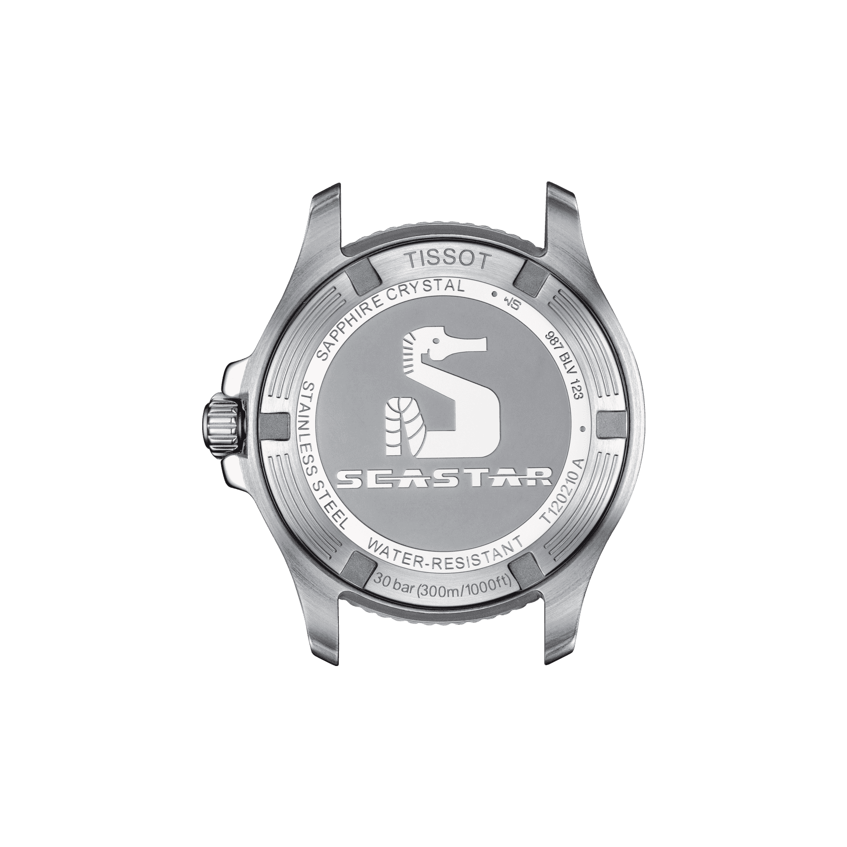 T120-210-17-116-00_B1_2 Tissot Seastar 1000 Damenuhr T120.210.17.116.00 SET blaues Kautschuk