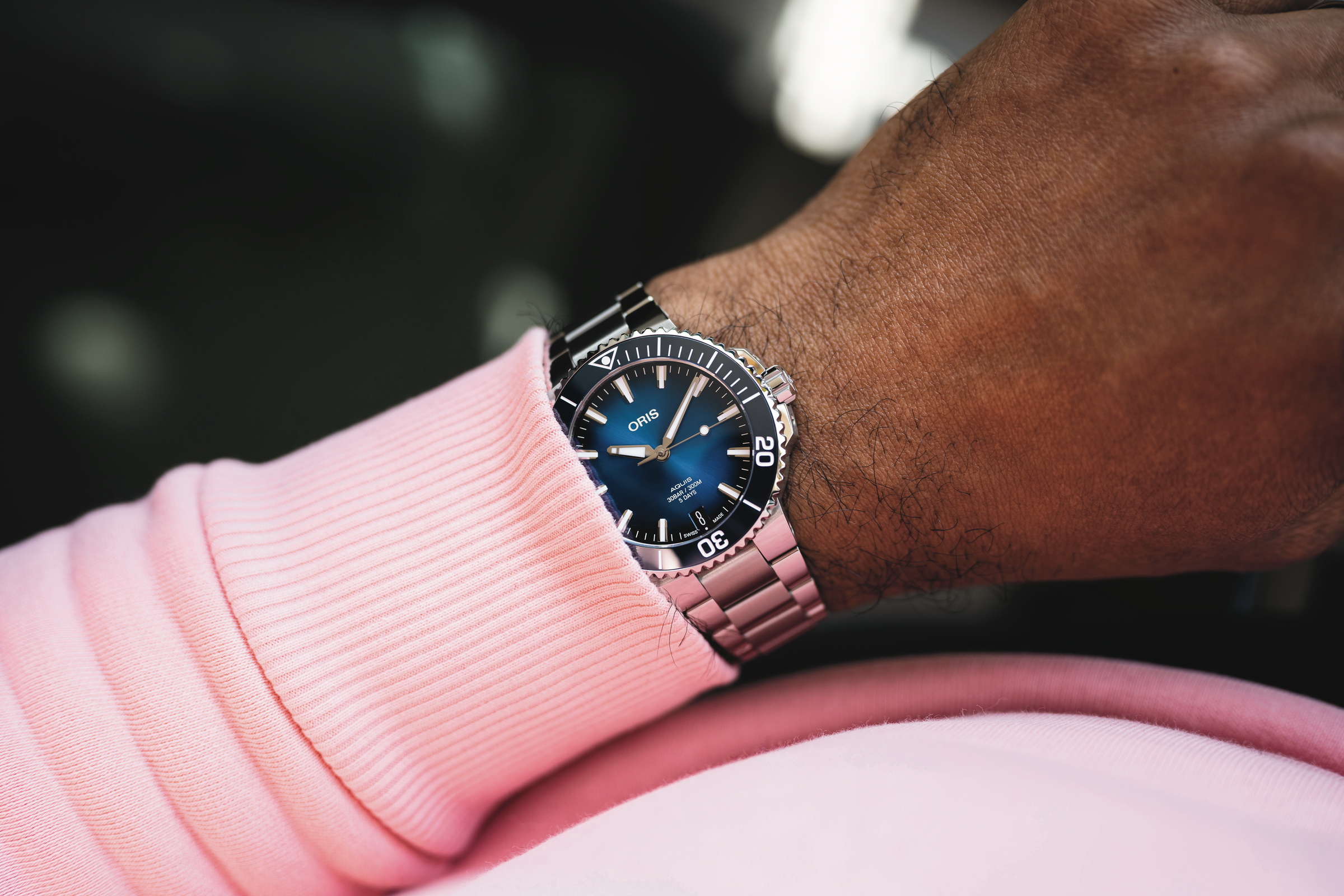 Oris Aquis Date Calibre 400 Automatik men's watch , 01 400 7769 4135-07 8 22 09PEB Oris Aquis Date Calibre 400 Automatik men's watch , 01 400 7769 4135-07 8 22 09PEB