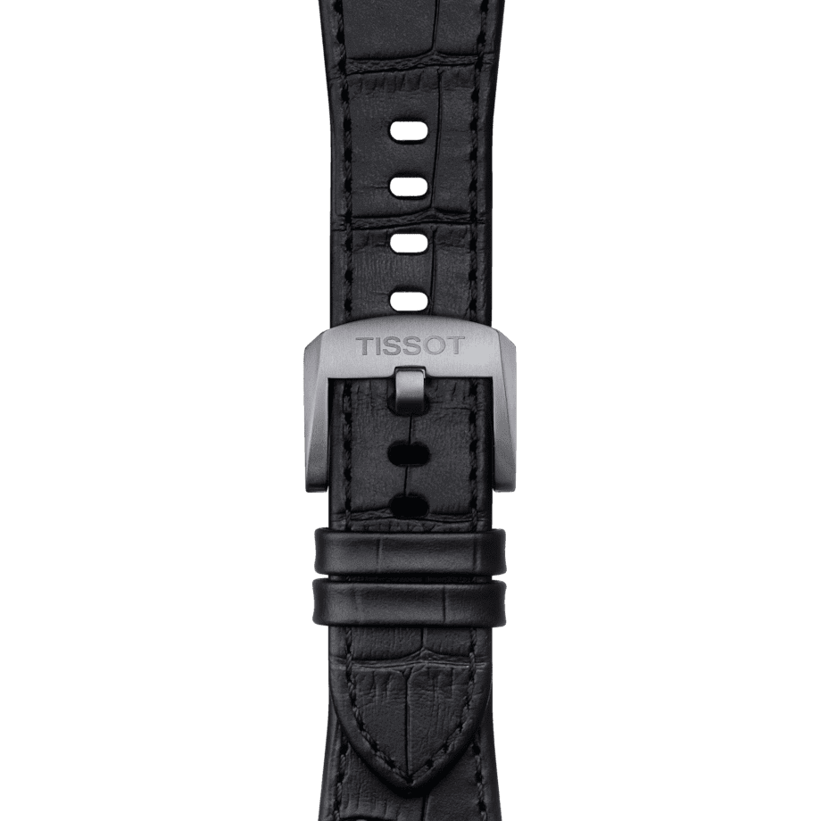 T852-047-562qKpqOc8jqYs40 Tissot Ersatzarmband Leder schwarz 12 mm für PRX Modelle mit 40 mm Durchmesser