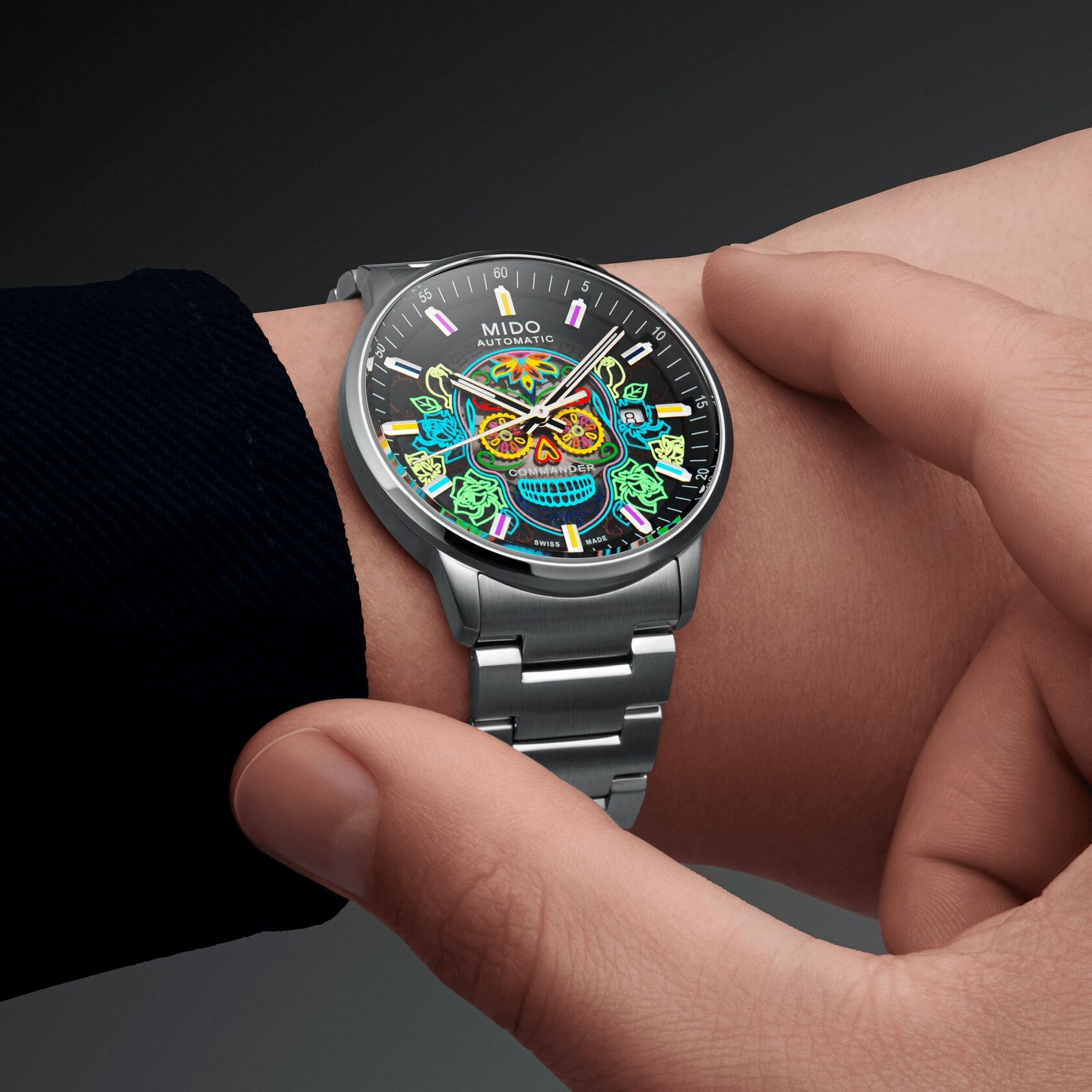 Mido Commander Gradient Catrines Special Edition Herrenuhr M021.407.11.411.04