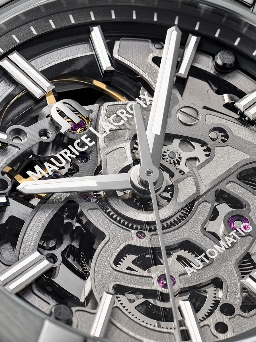 Maurice Lacroix Aikon Skeleton Herrenuhr AI6007-SS002-030-1