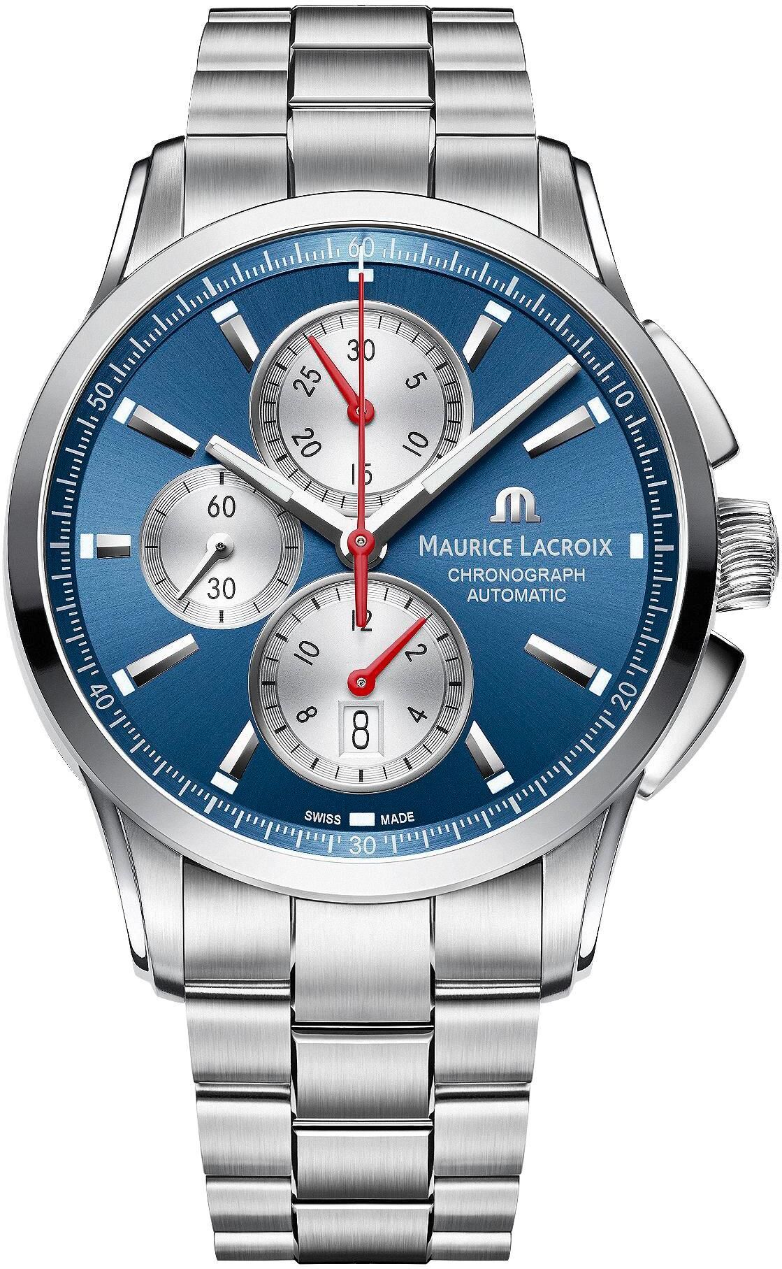 Maurice Lacroix PONTOS CHRONOGRAPH Herrenuhr PT6388-SS002-430-1 Maurice Lacroix PONTOS CHRONOGRAPH Herrenuhr PT6388-SS002-430-1