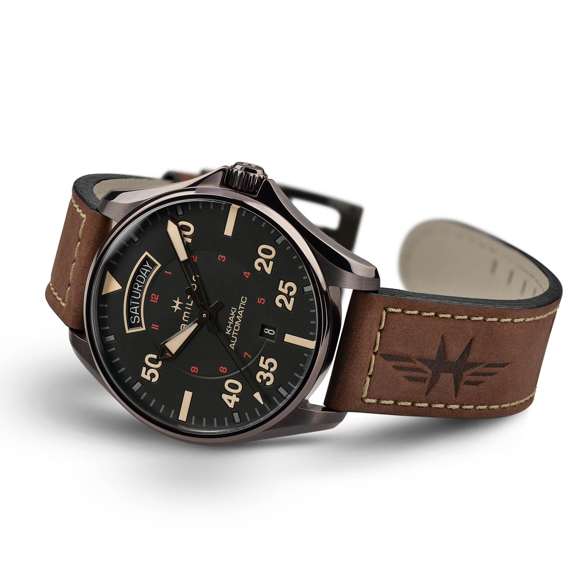 Hamilton Khaki Aviation Pilot Automatik Herrenuhr H64605531