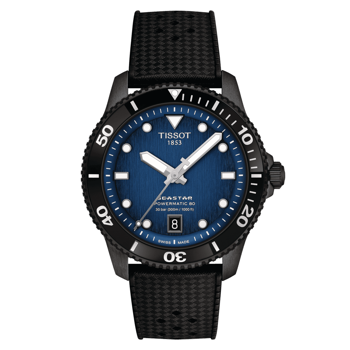 T120-807-37-041-00-2 Tissot Seastar 1000 Powermatic Men's Watch T120.807.37.041.00