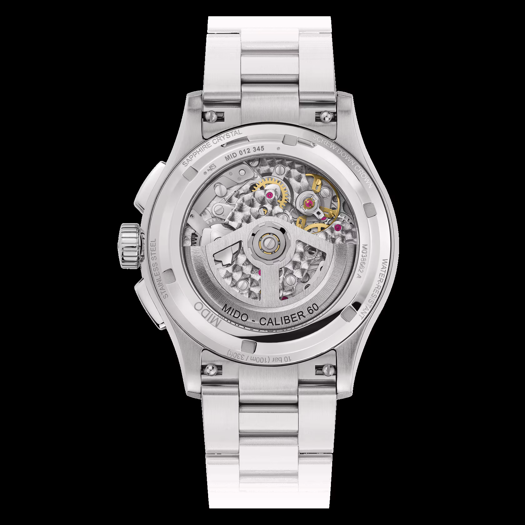 Mido Multifort Skeleton Chronograph Herrenuhr M038.662.11.060.00