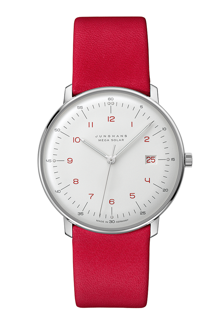 59_4325-02_front Junghans Max Bill Mega Solar Damenuhr 59-4325.02