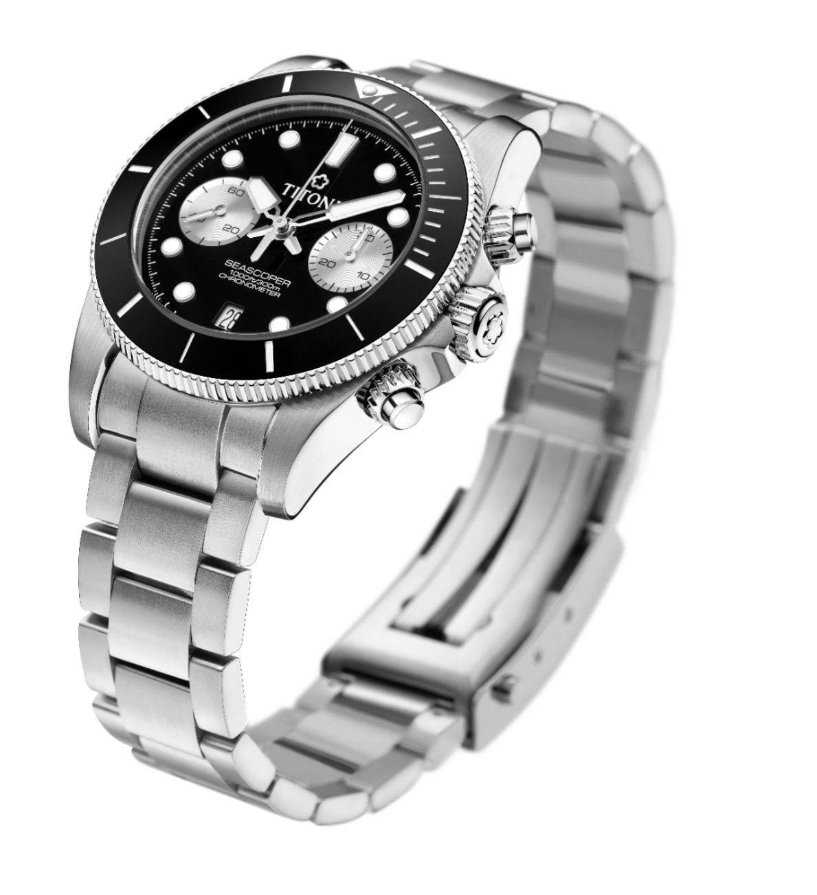 Titoni Seascoper Chronograph Men's Watch 94300 S-BK-731